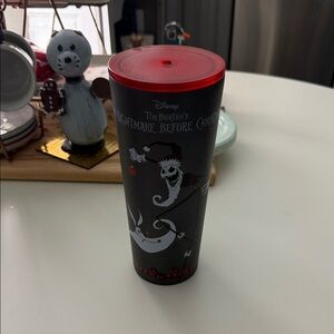 Starbucks Disney cold cup. As is